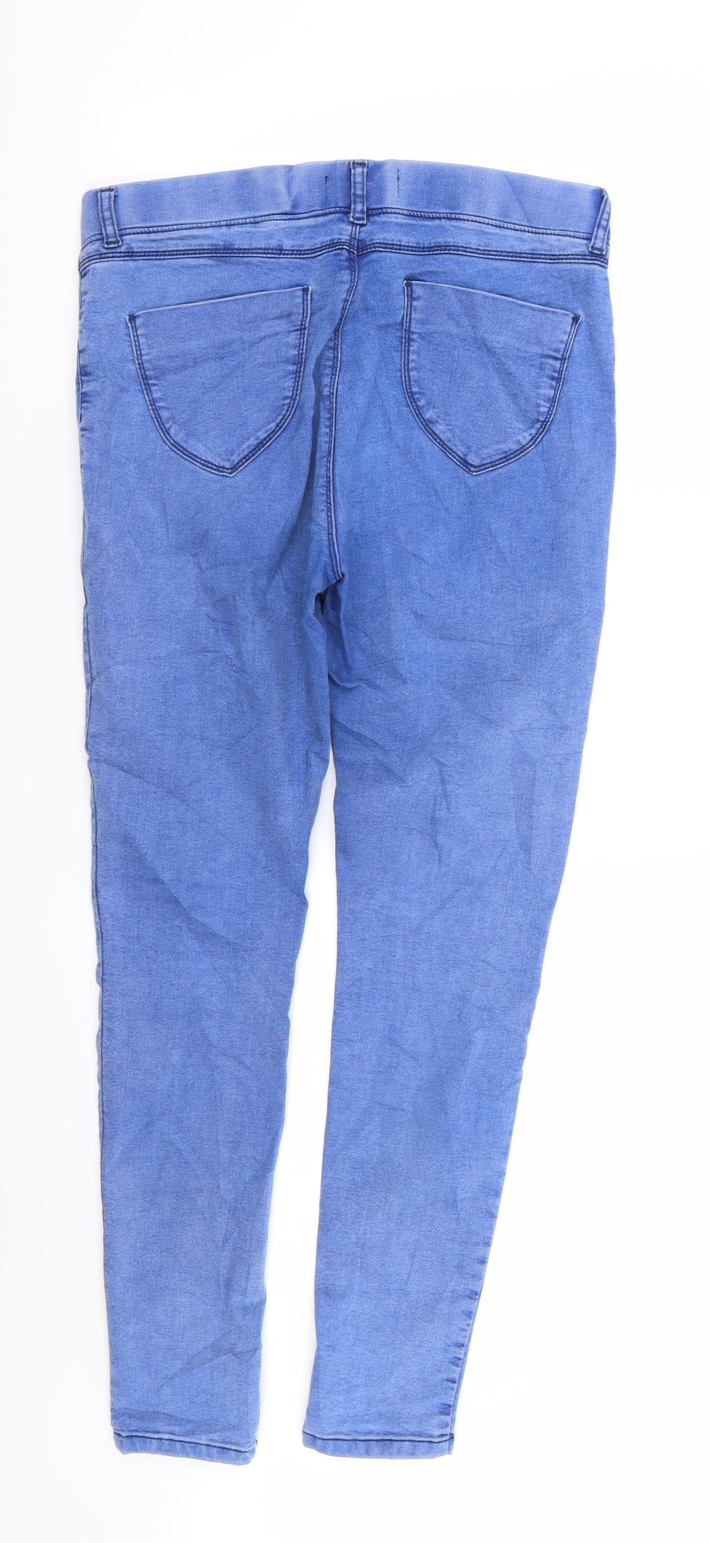 Dorothy Perkins Womens Blue   Jegging Leggings Size 12 L29 in - Stretch waistband