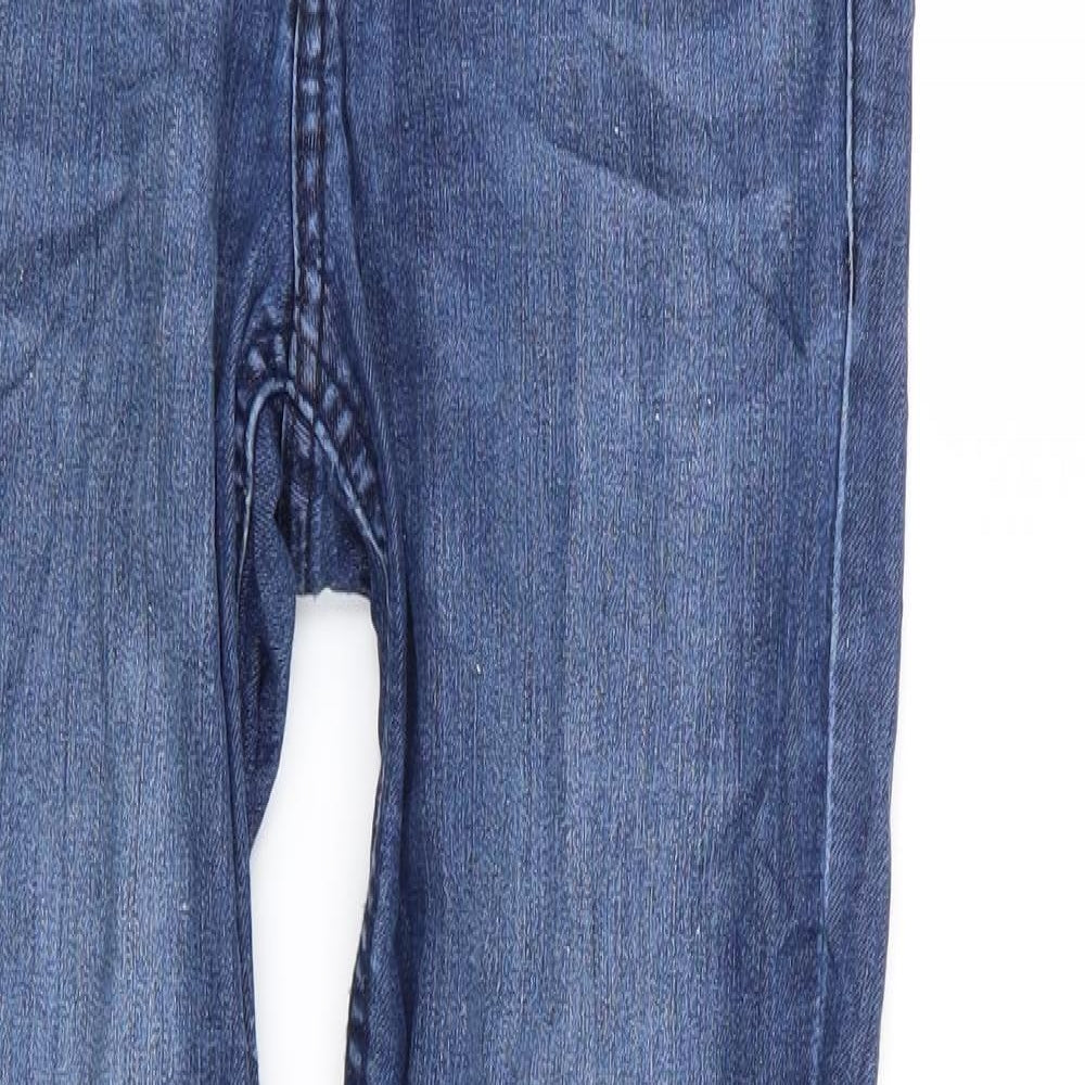 H&M Womens Blue   Skinny Jeans Size 8 L32 in