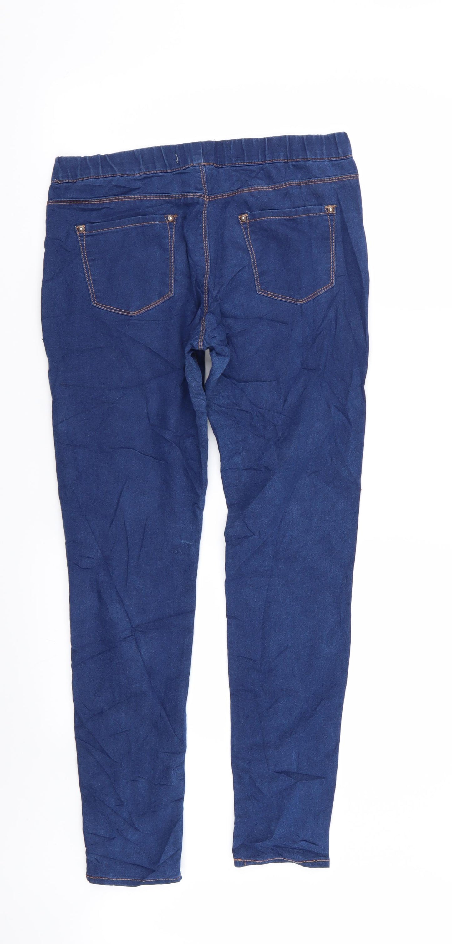 denim and co Womens Blue   Jegging Leggings Size 10 L30 in - Stretch waistband