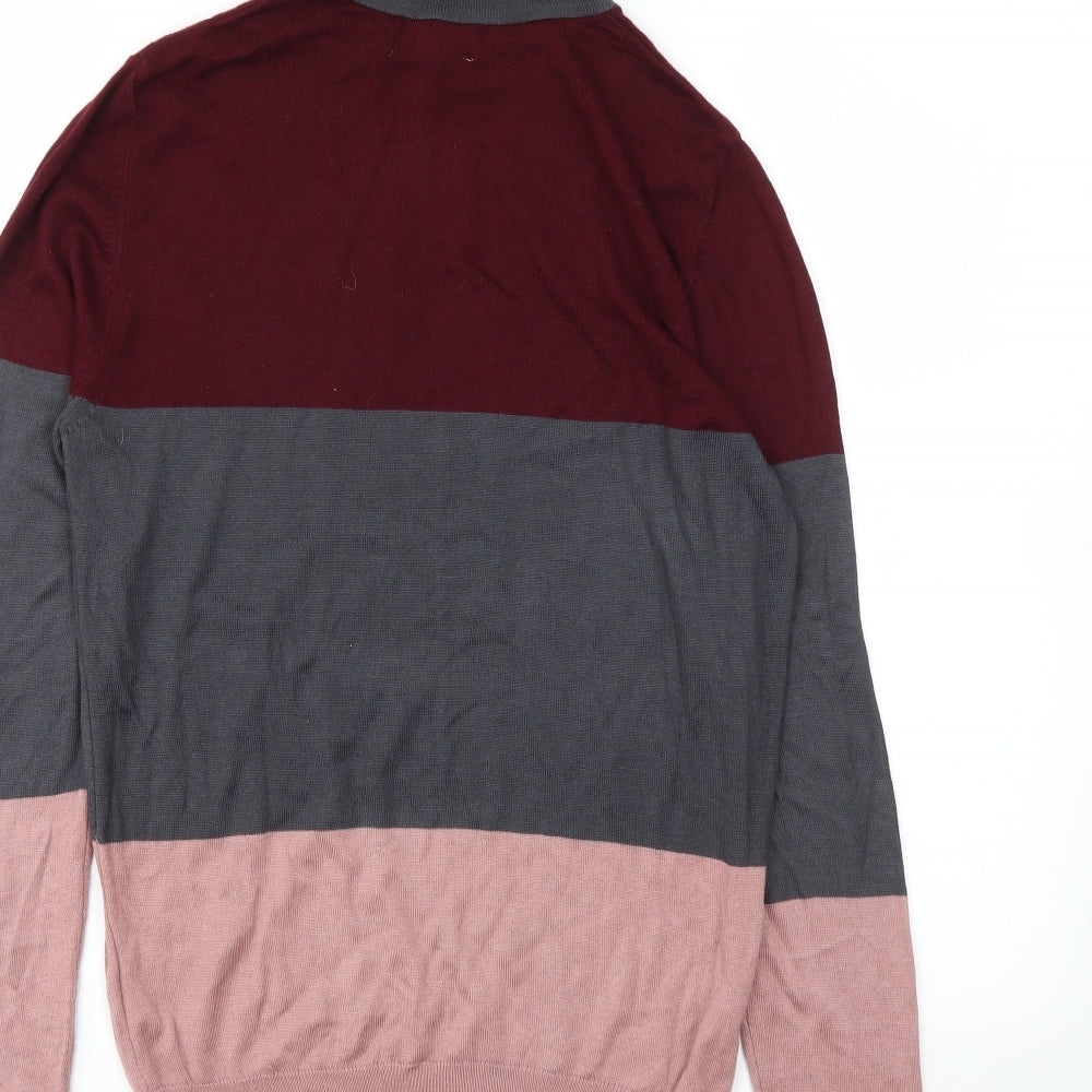 River Island Womens Multicoloured Striped  Basic T-Shirt Size S