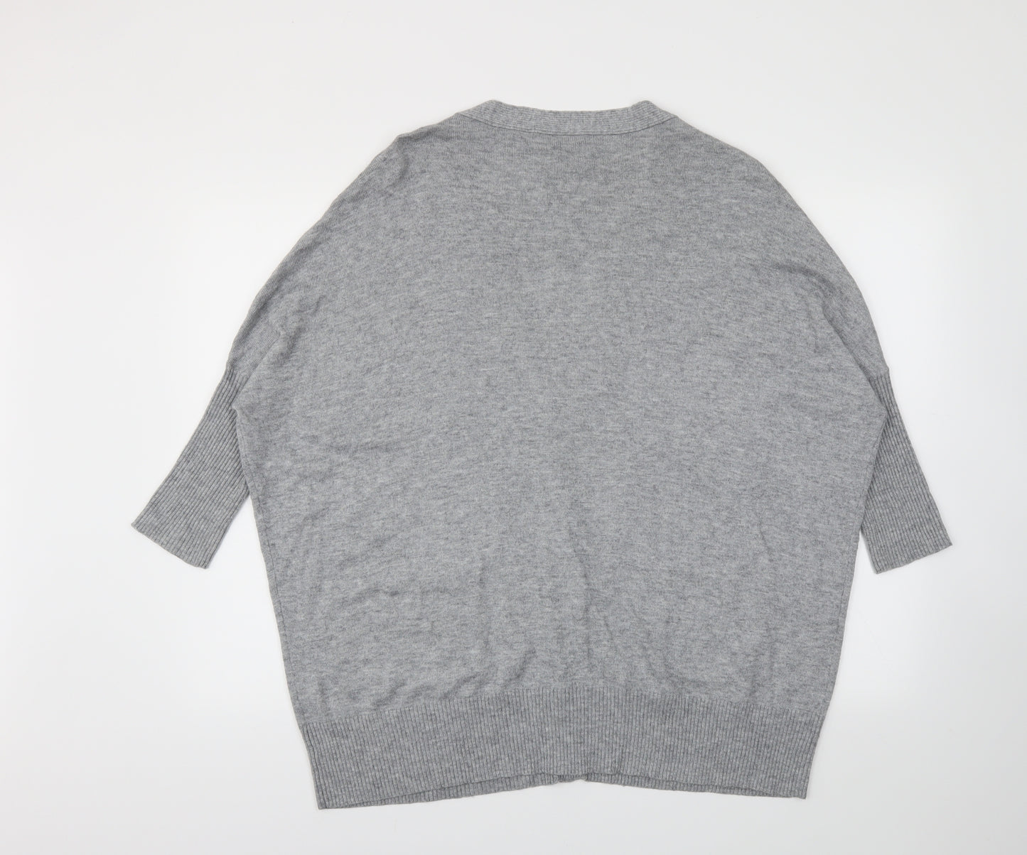 Wallis Womens Grey   Cardigan Jumper Size M