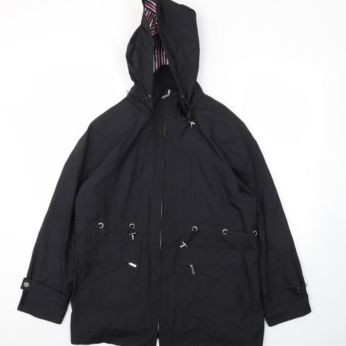 David Barry  Womens Black   Jacket Coat Size 20