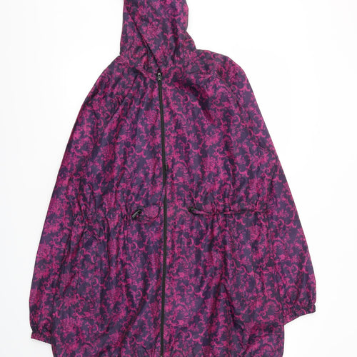 JBC Collection Womens Pink Floral  Jacket Coat Size M