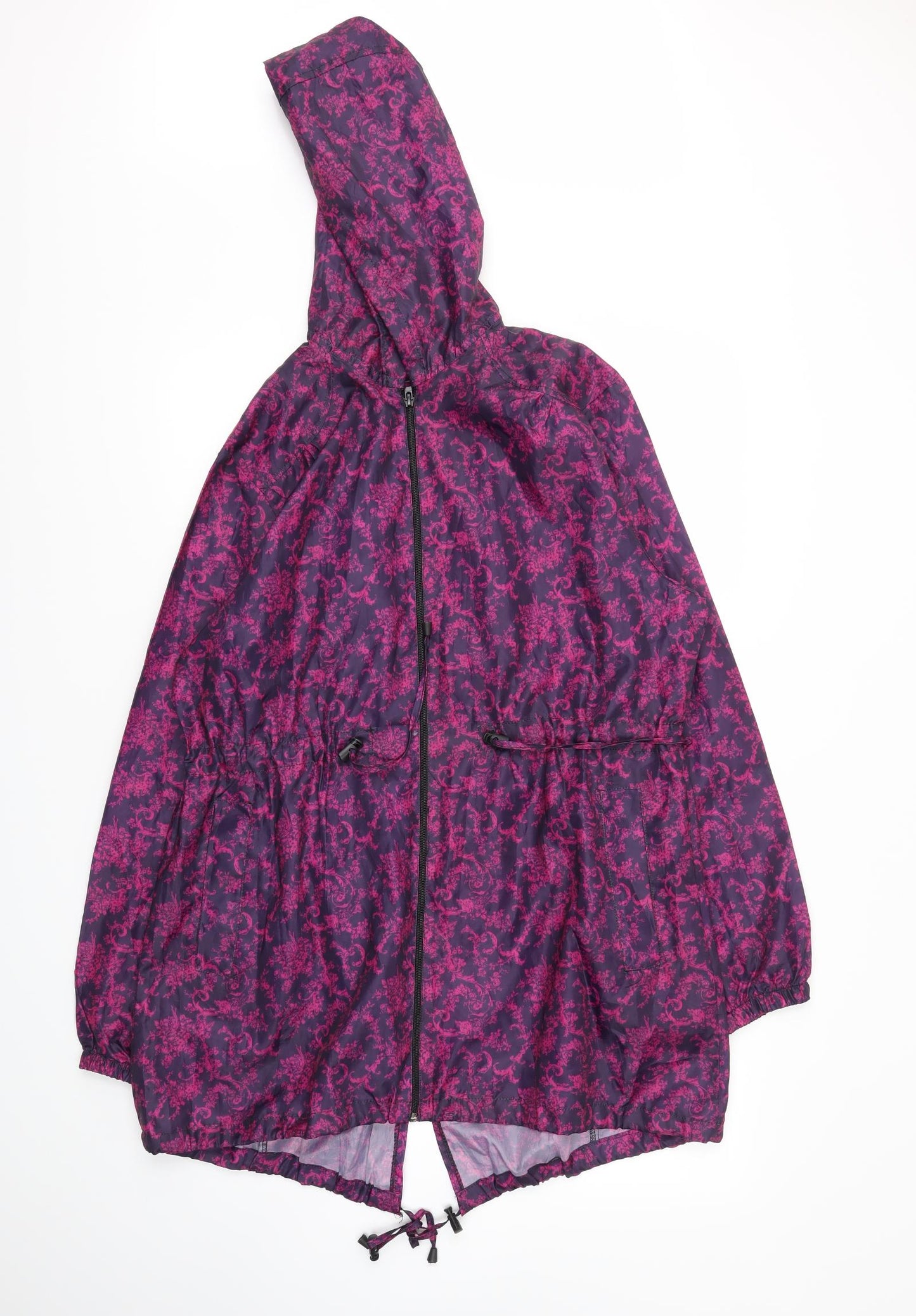 JBC Collection Womens Pink Floral  Jacket Coat Size M