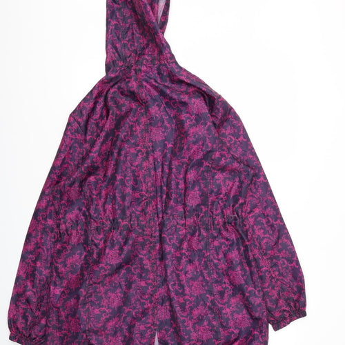 JBC Collection Womens Pink Floral  Jacket Coat Size M