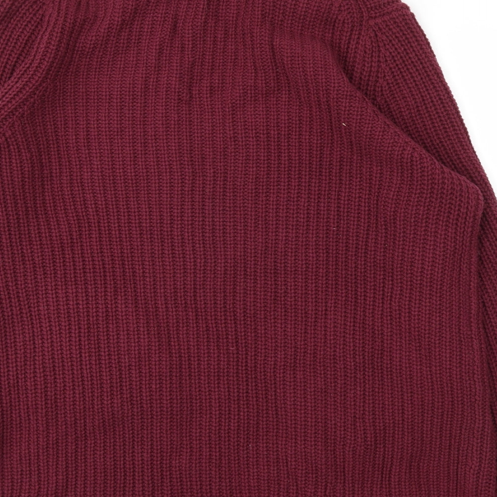 Lands end Womens Purple   Cardigan Jumper Size M