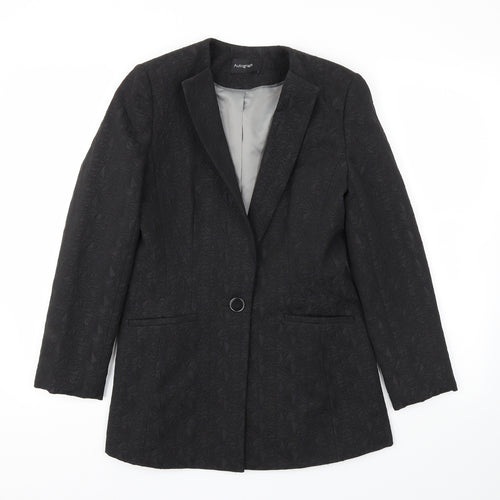 M&S Womens Black   Jacket Blazer Size 8