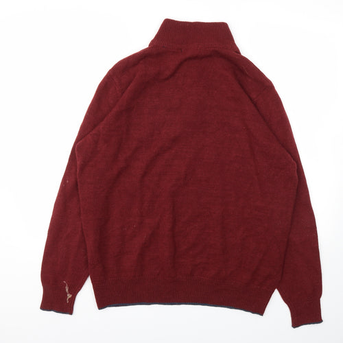 PEP&CO Mens Red   Pullover Sweatshirt Size XL