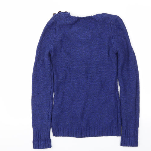 LOGG Womens Blue   Pullover Jumper Size XS