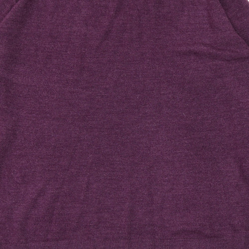 Easy Mens Purple   Pullover Sweatshirt Size XL