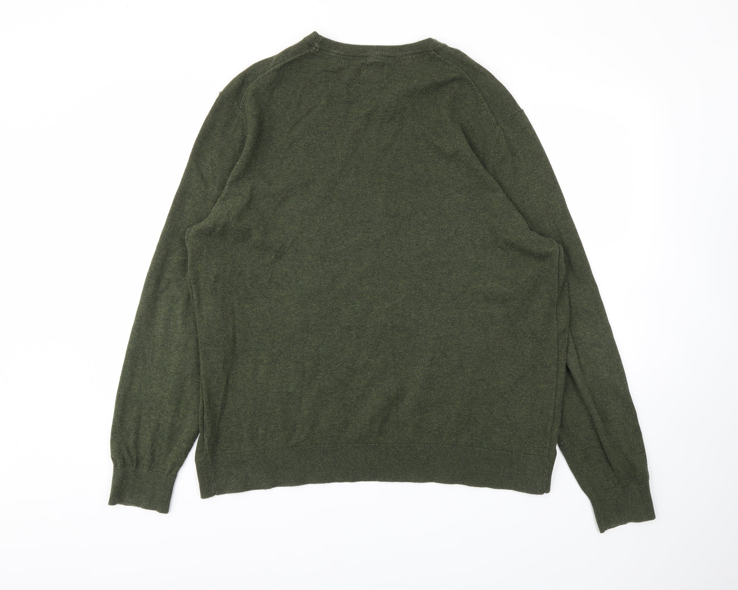 Burton Menswear Mens Green   Pullover Sweatshirt Size XL