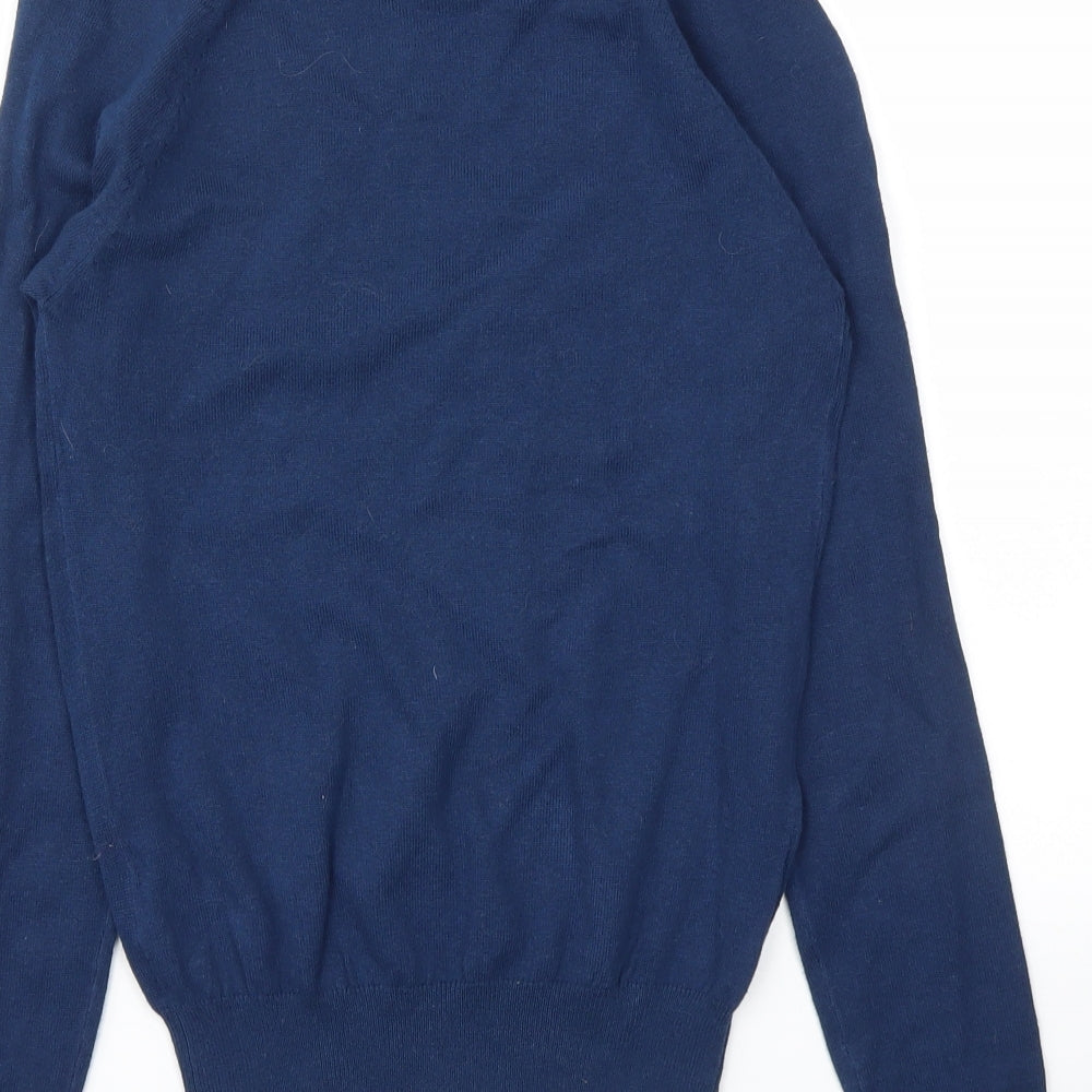 Zara Womens Blue   Pullover Sweatshirt Size S