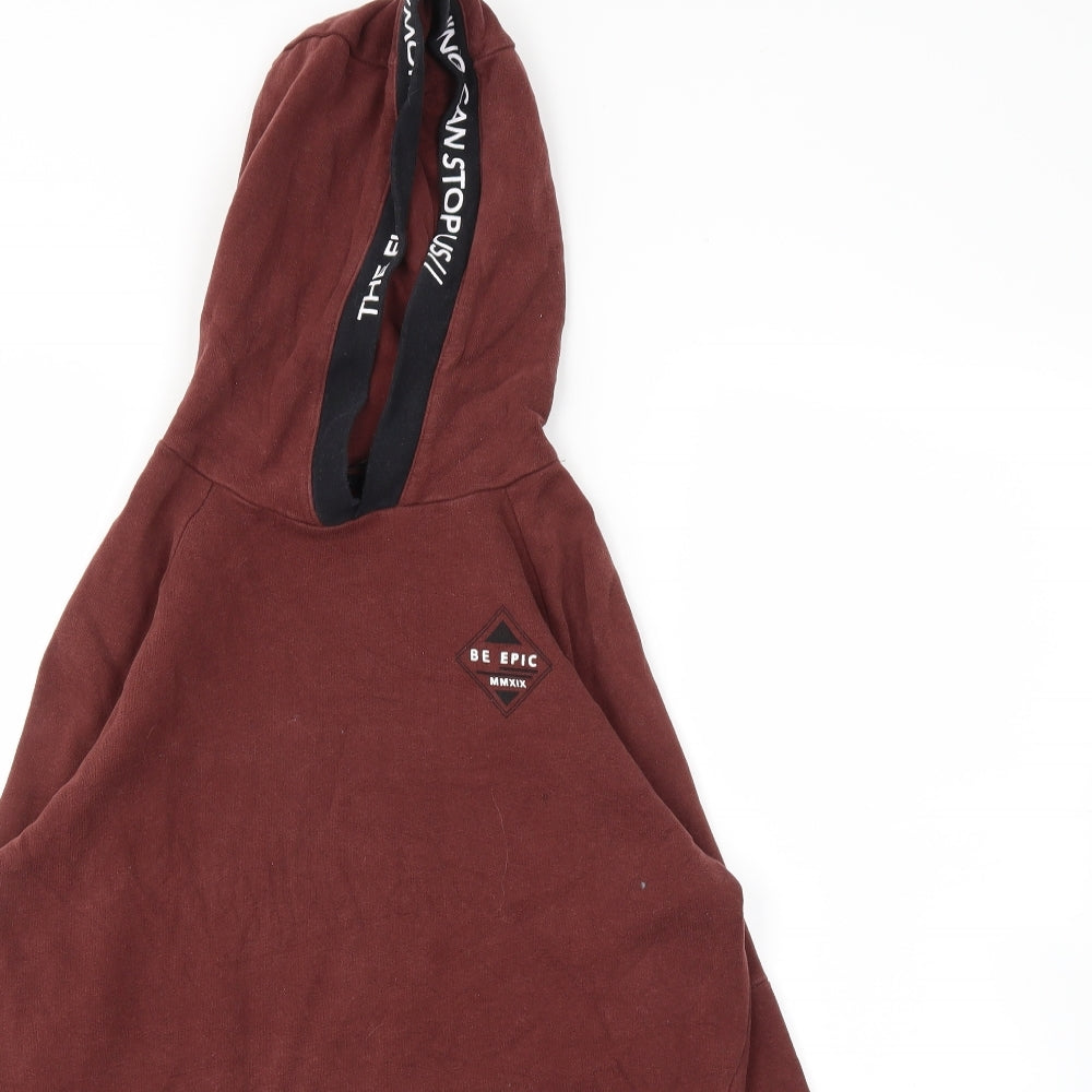 George Boys Red   Pullover Hoodie Size 12-13 Years
