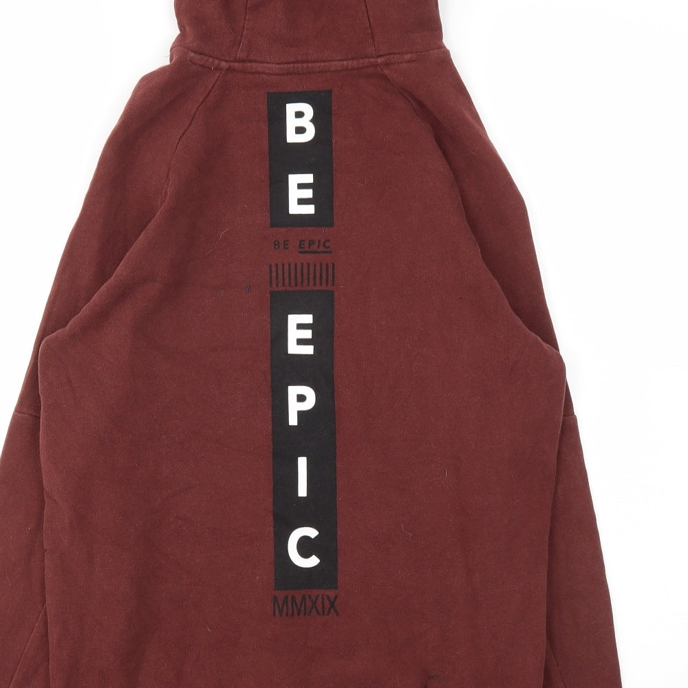George Boys Red   Pullover Hoodie Size 12-13 Years