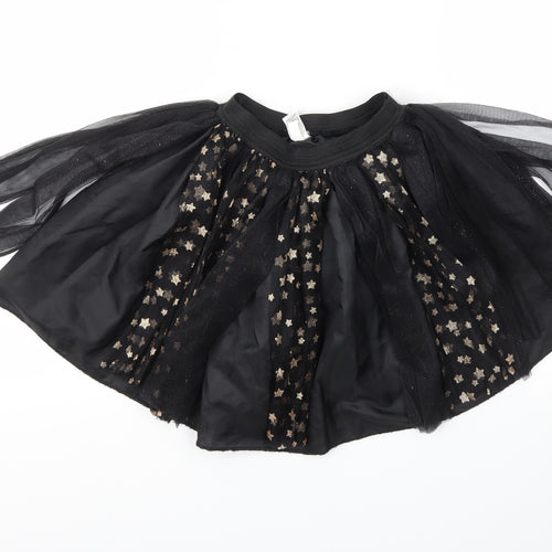 George Girls Black   Mini Skirt Size S