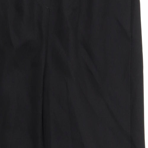 Bonmarché Womens Black   Trousers  Size 12 L26 in - Stretch waistband