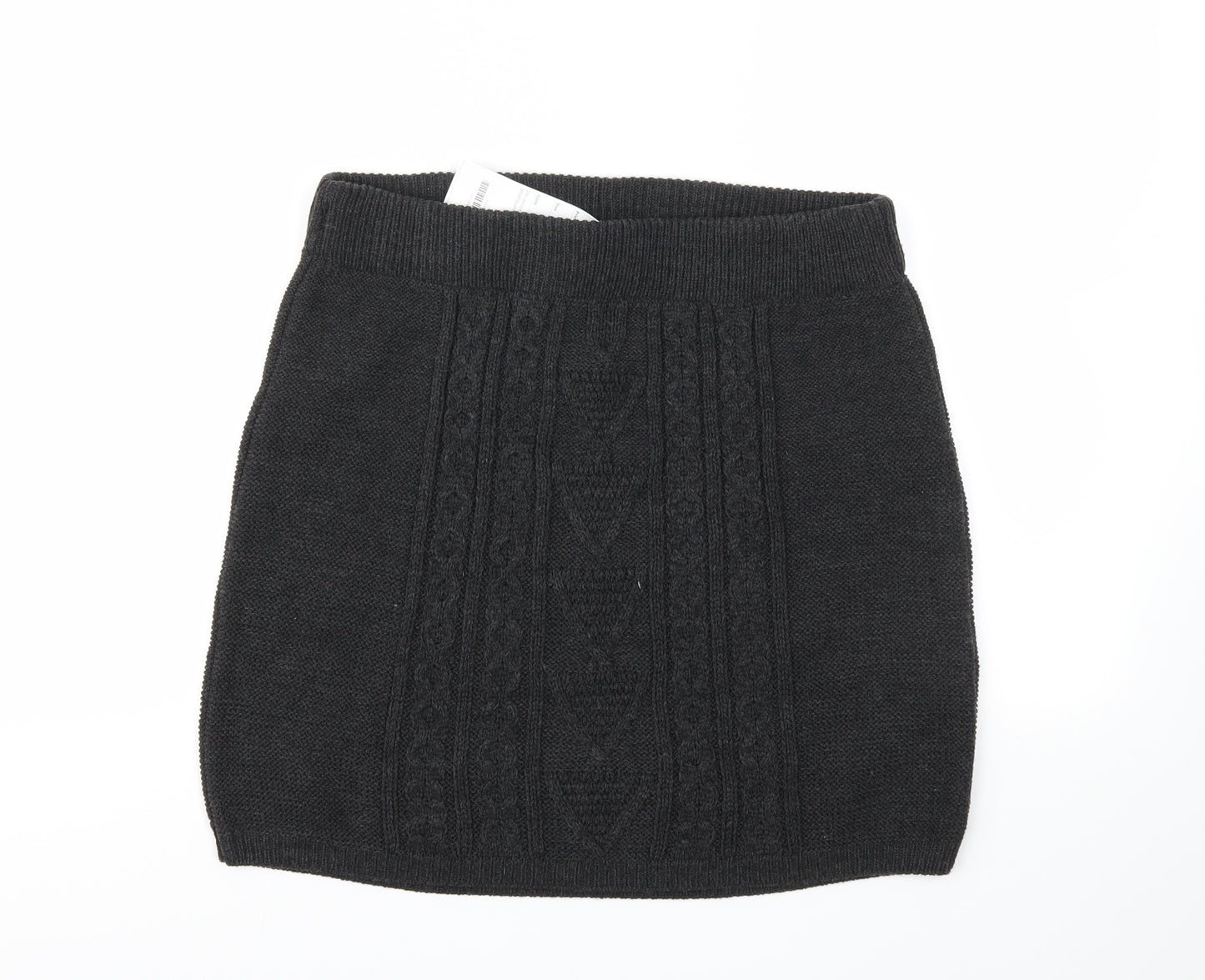 ESKIMO COLLECTION Womens Grey   A-Line Skirt Size XL  - Stretch waistband