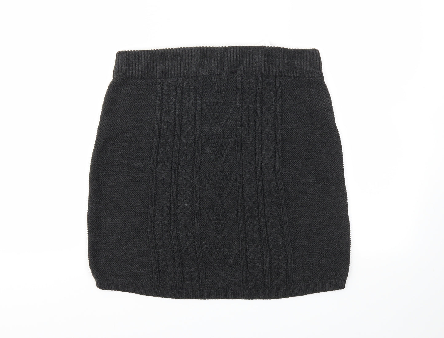 ESKIMO COLLECTION Womens Grey   A-Line Skirt Size XL  - Stretch waistband