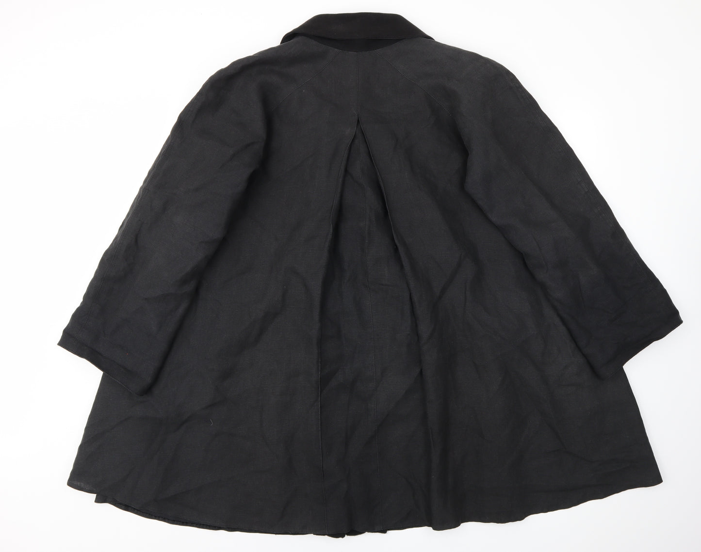 WINNIE MAGEE Womens Grey   Jacket Coat Size S