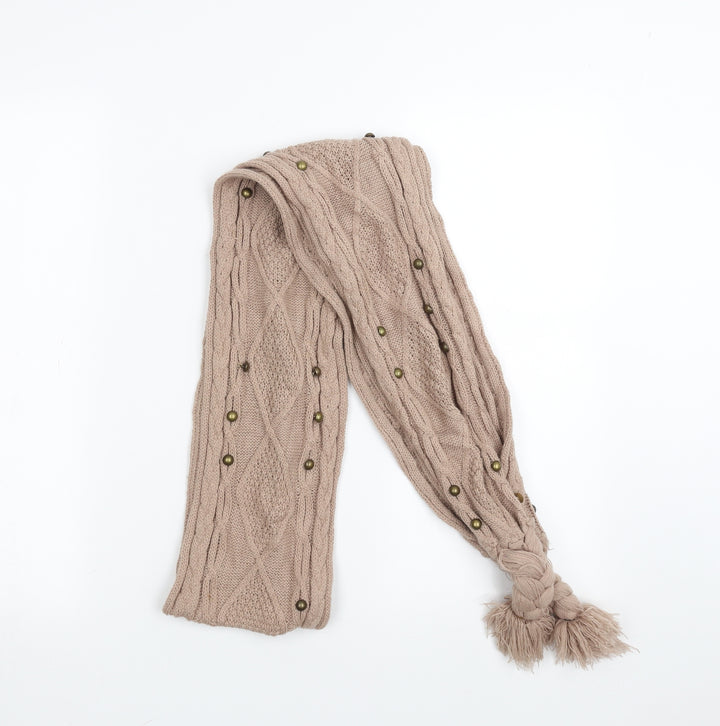 Preworn Womens Beige    Scarf