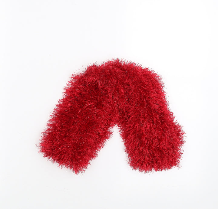 Preworn Womens Red    Scarf