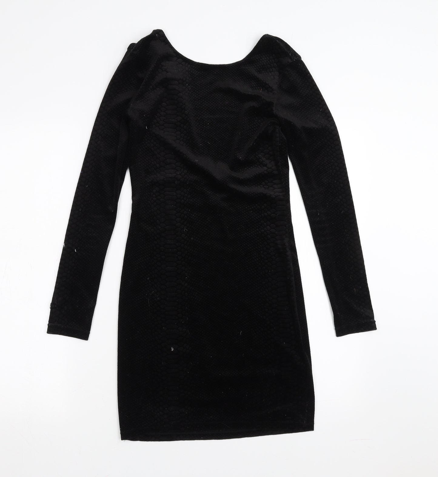 Divided by H&M Womens Black Animal Print  Bodycon  Size S