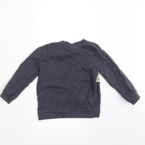 SO CUTE Baby Blue   Pullover Jumper Size 12-18 Months  - Camo detail