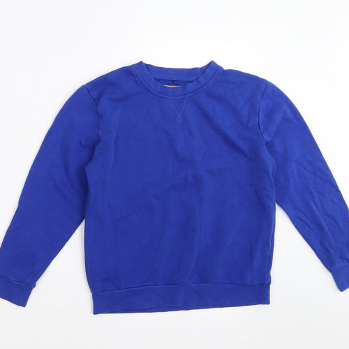 George Boys Blue   Pullover Sweatshirt Size 10-11 Years