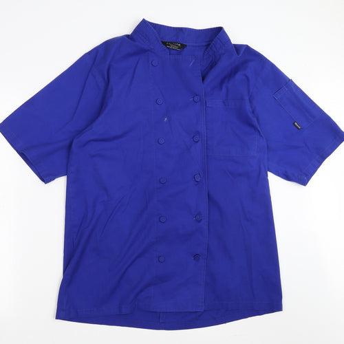 Brigade Mens Blue    Button-Up Size L  - Tunic