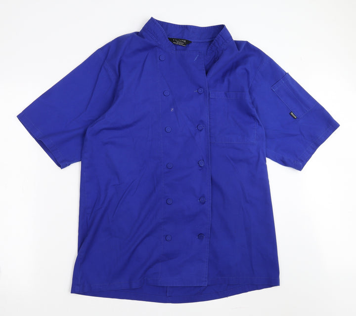 Brigade Mens Blue    Button-Up Size L  - Tunic