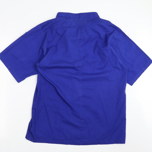 Brigade Mens Blue    Button-Up Size L  - Tunic