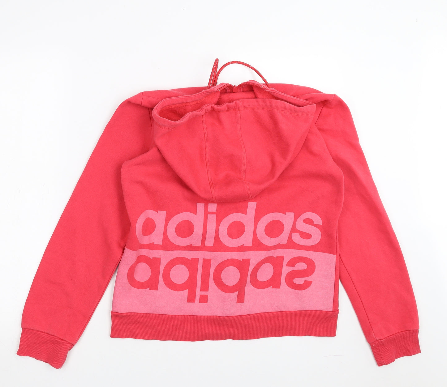 adidas Womens Pink   Full Zip Hoodie Size 12