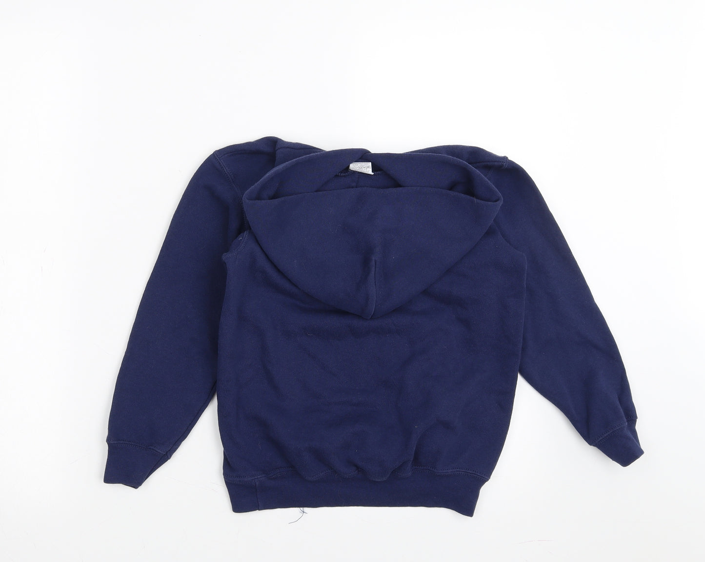 Fruit of the Loom Boys Blue   Pullover Hoodie Size 7-8 Years