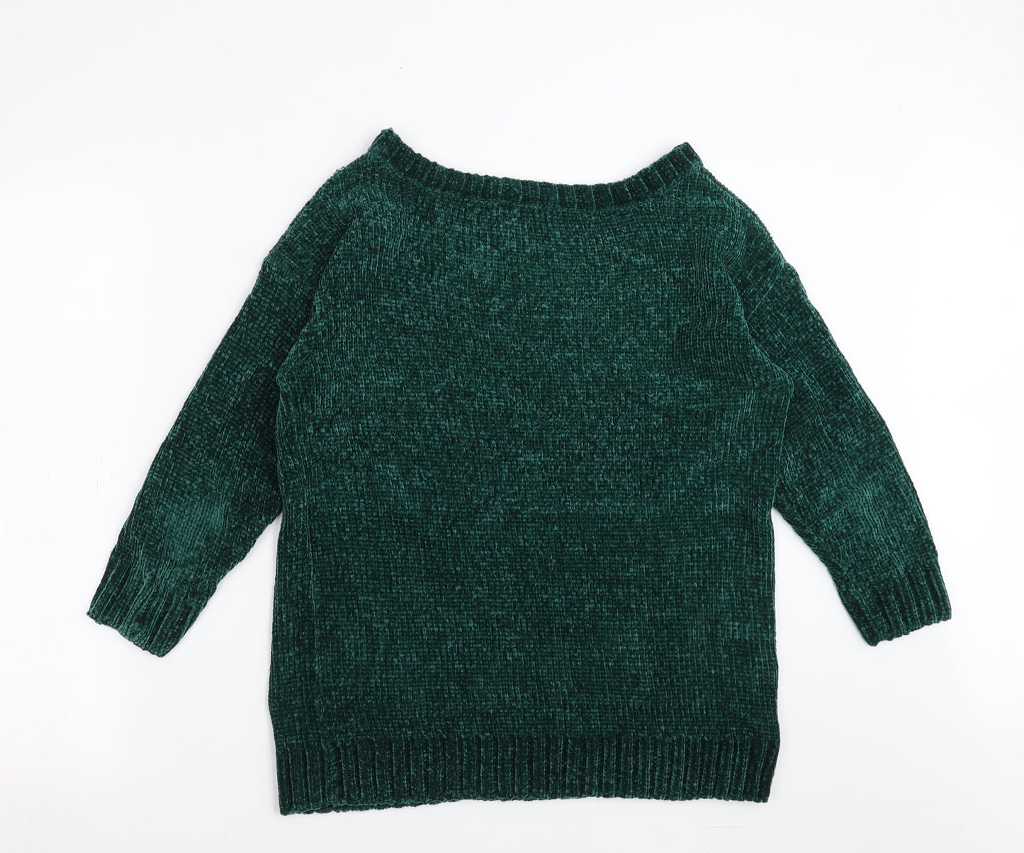 Tru Collection Womens Green   Pullover Jumper Size S