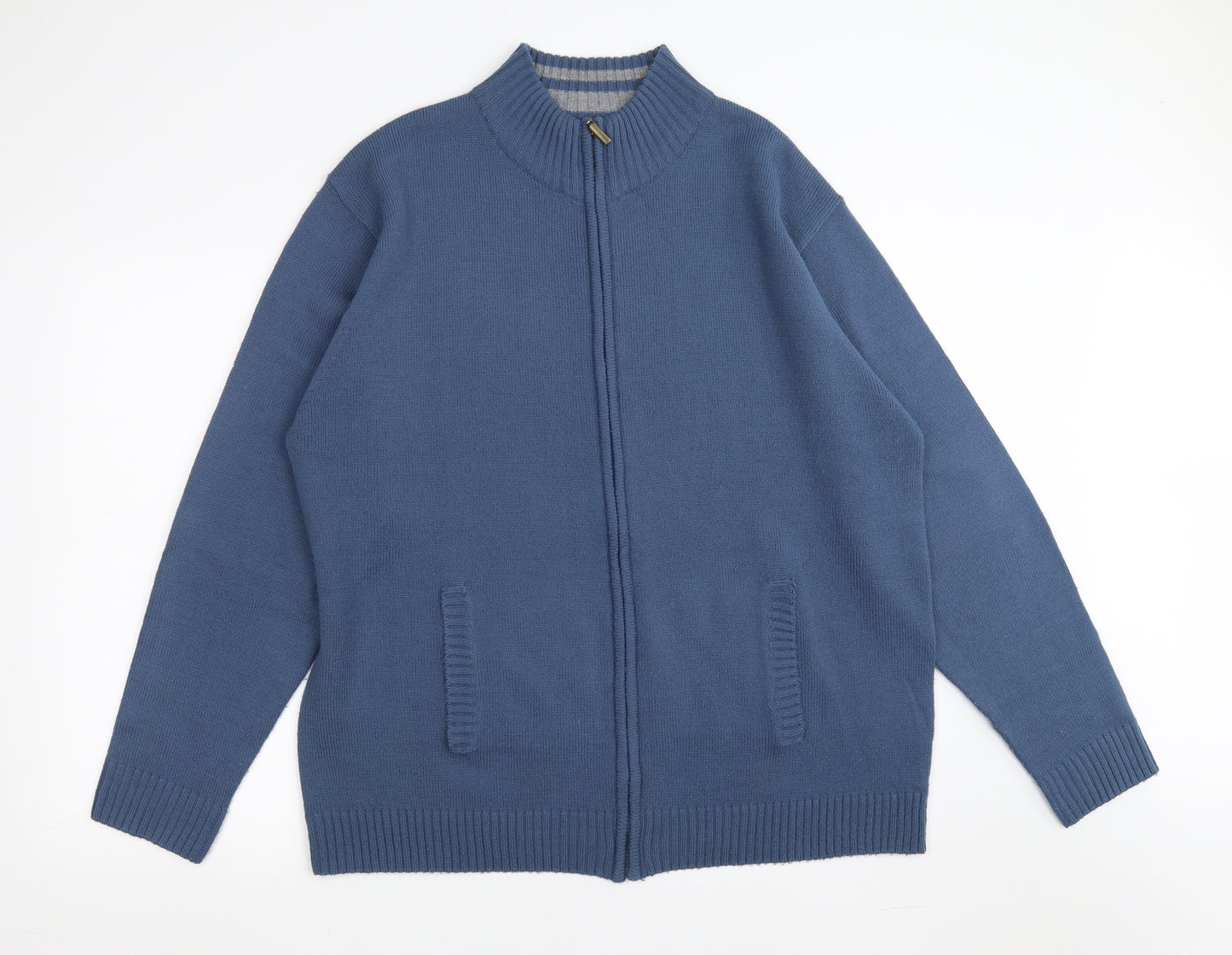 South Bay Mens Blue   Full Zip Jumper Size XL