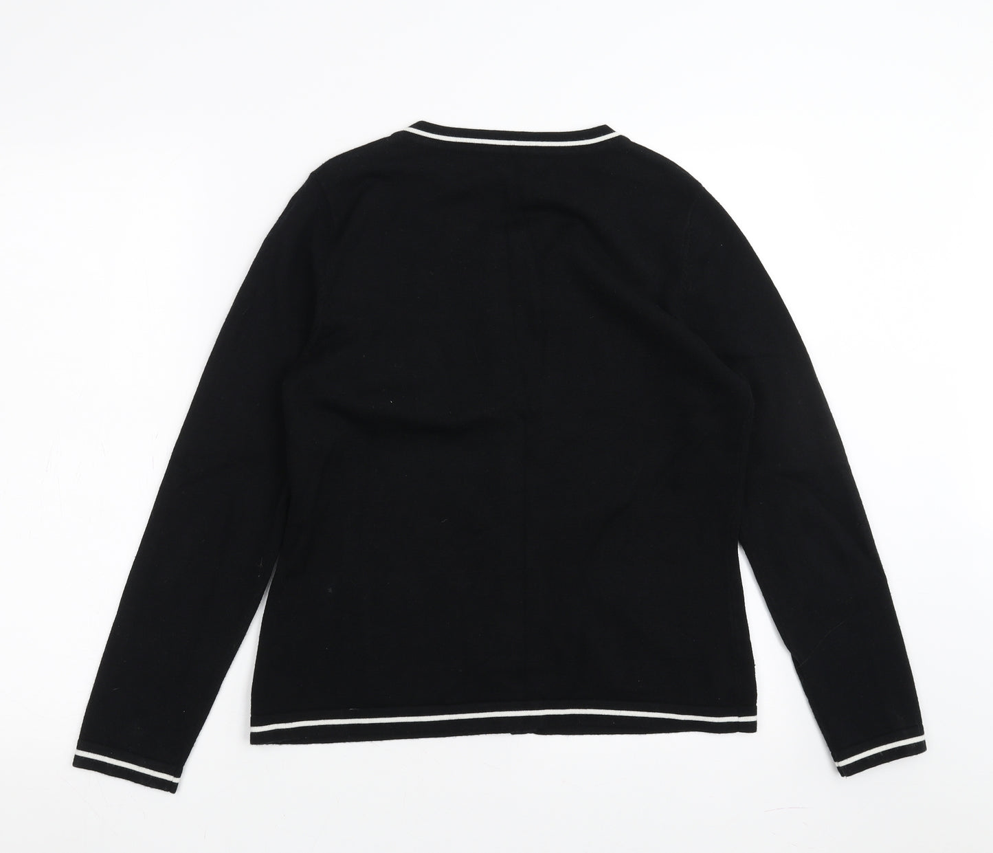 Viyella Womens Black   Cardigan Jumper Size M