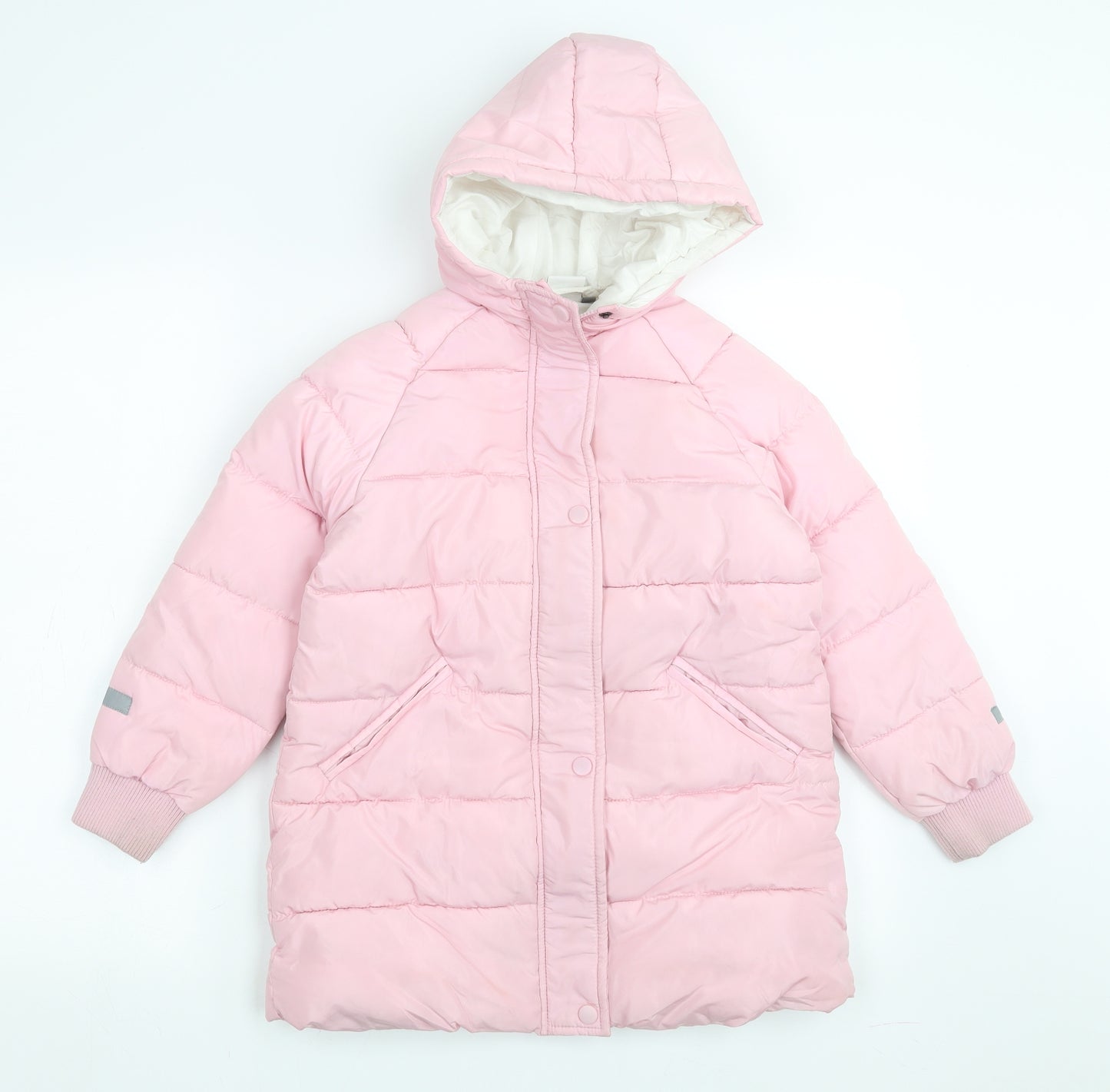 Seven lemon Girls Pink   Puffer Jacket Coat Size 8 Years