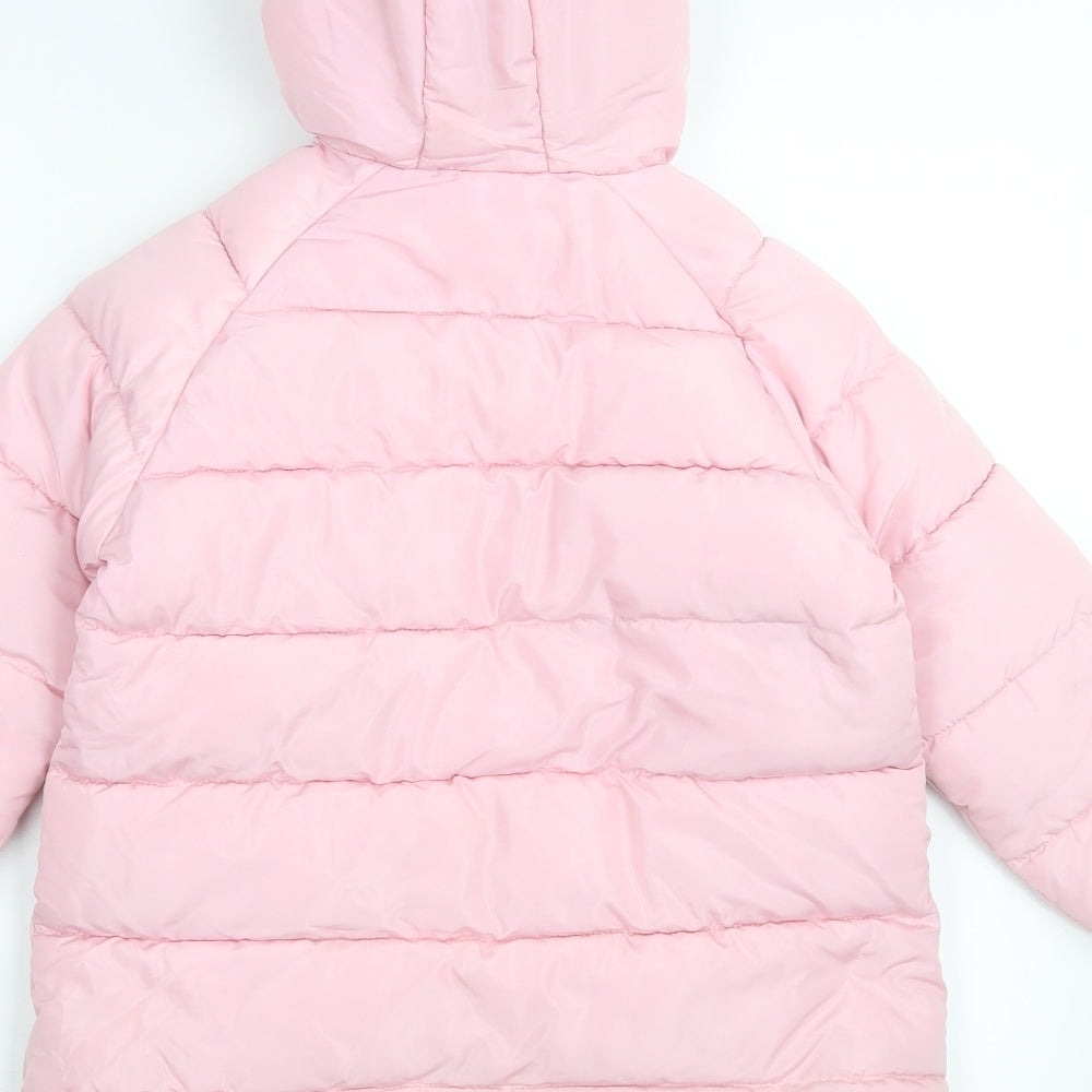 Seven lemon Girls Pink   Puffer Jacket Coat Size 8 Years