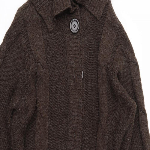 F&F Womens Brown   Cardigan Jumper Size 22