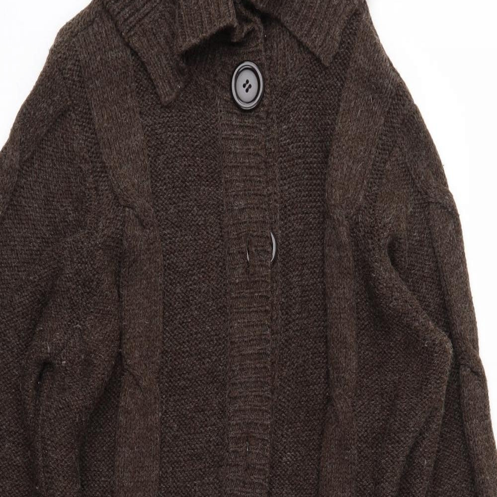 F&F Womens Brown   Cardigan Jumper Size 22