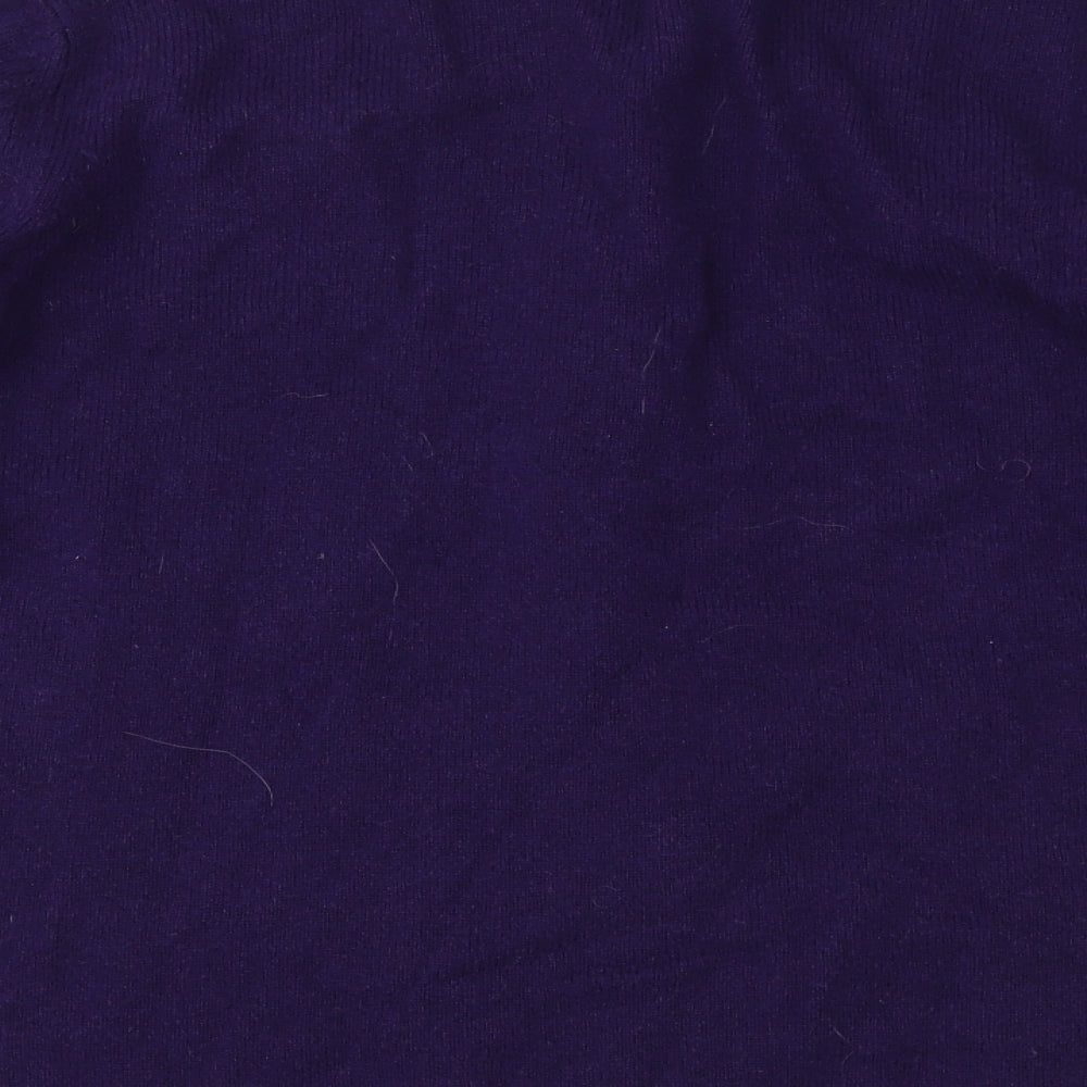 Marks and Spencer Womens Purple   Cardigan Jumper Size 20