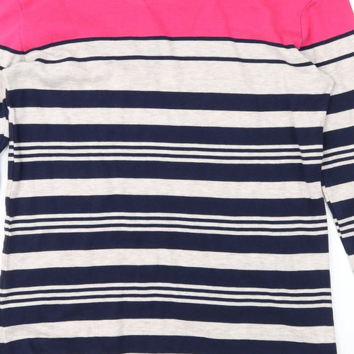 LCW Womens Blue Striped  Pullover Jumper Size M