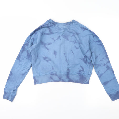 New Look Girls Blue   Pullover Sweatshirt Size 10-11 Years