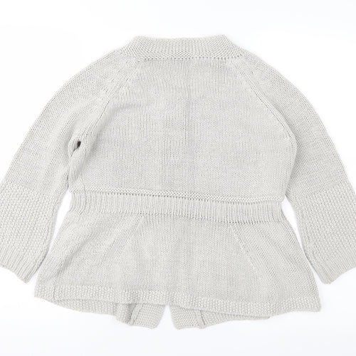 Marks an Womens Grey   Cardigan Jumper Size 14