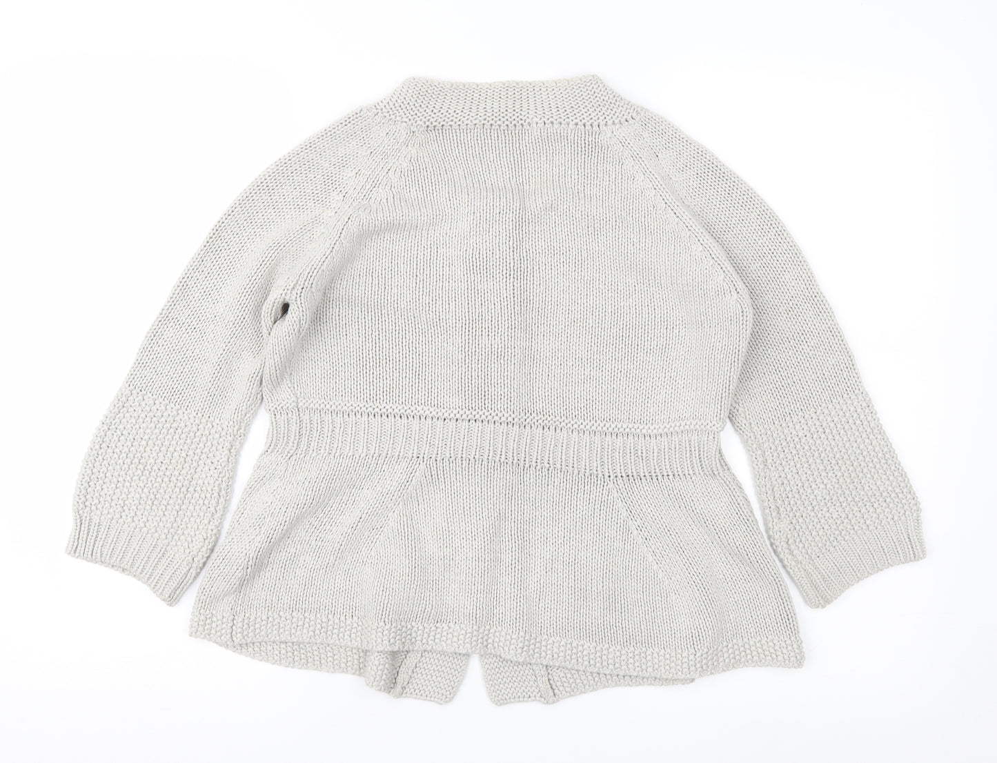 Marks an Womens Grey   Cardigan Jumper Size 14