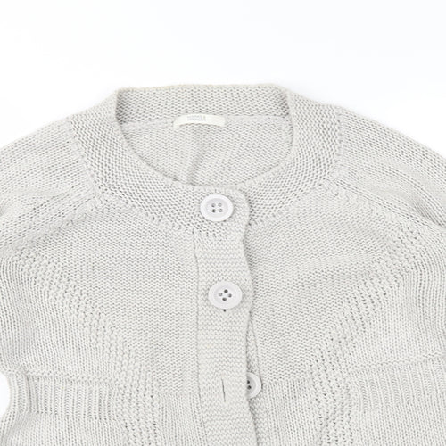 Marks an Womens Grey   Cardigan Jumper Size 14