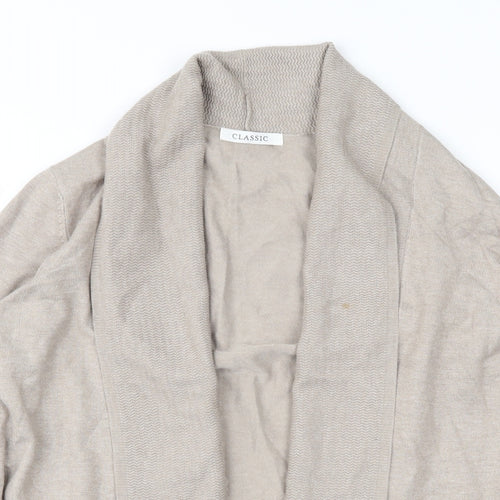 Marks and Spencer Womens Brown   Cardigan Jumper Size 14