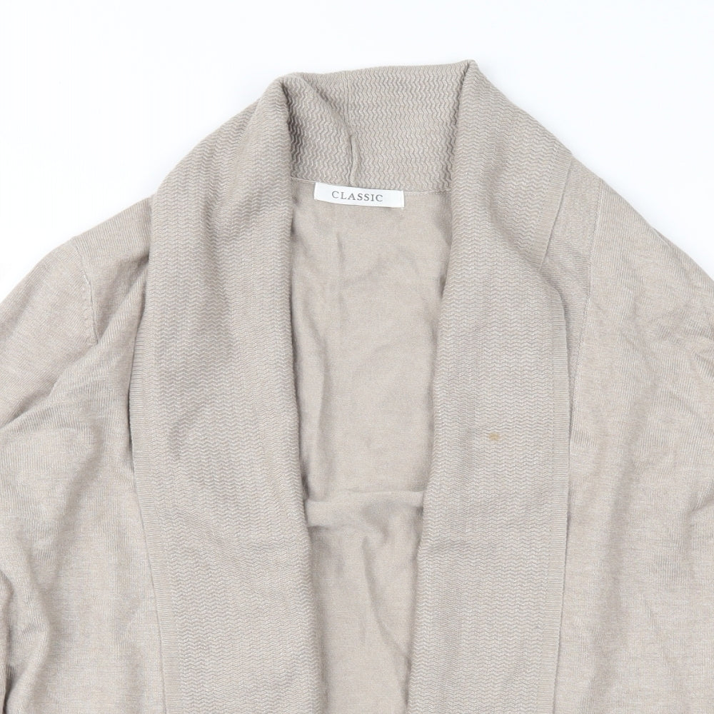 Marks and Spencer Womens Brown   Cardigan Jumper Size 14
