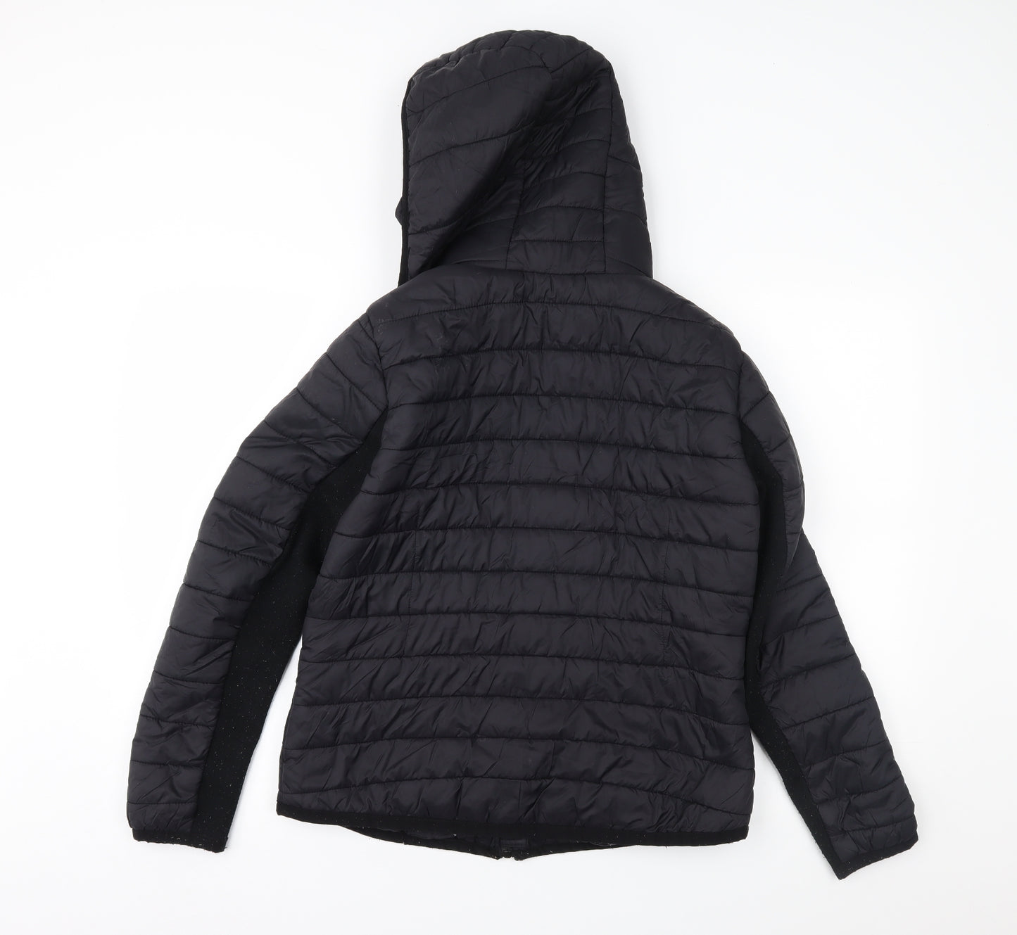 New Look Womens Black   Quilted Jacket Size 14