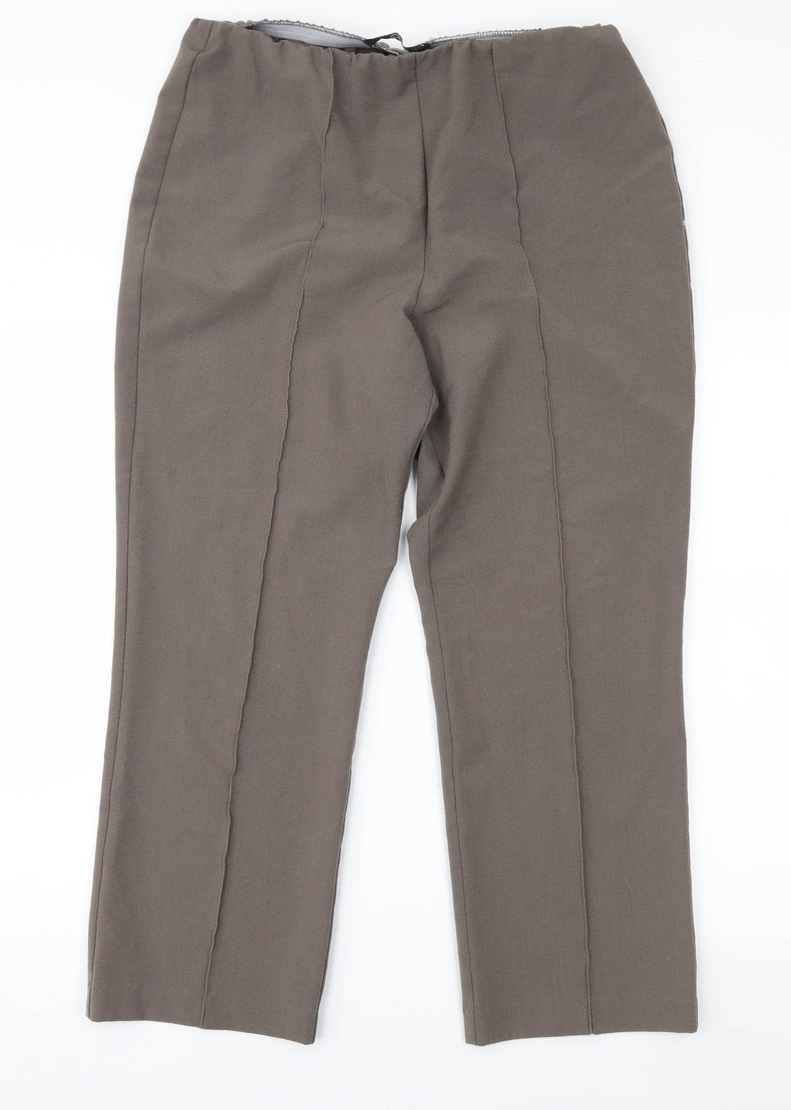 Bonmarché Womens Brown   Trousers  Size 16 L26 in